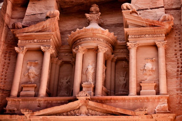 Excursión de 1 o 2 días a Petra en avión