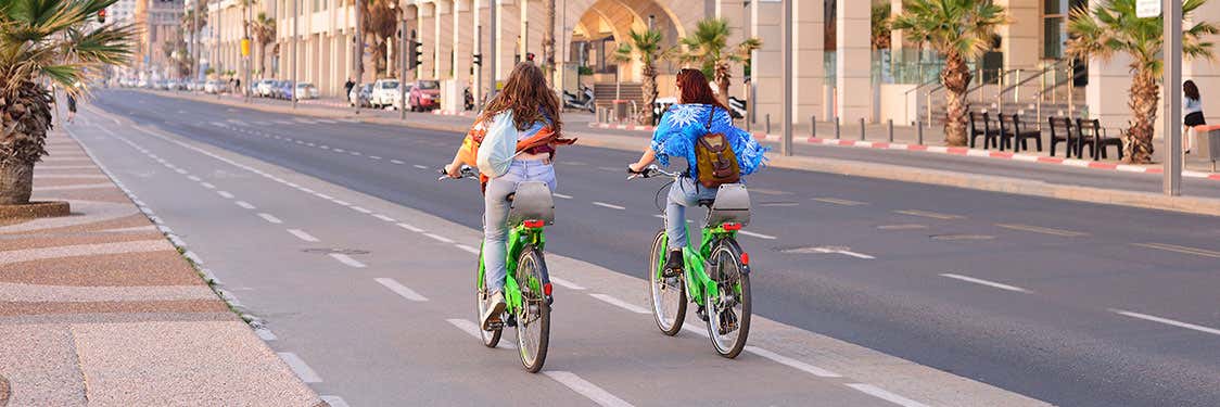 Bicicletas en Tel Aviv